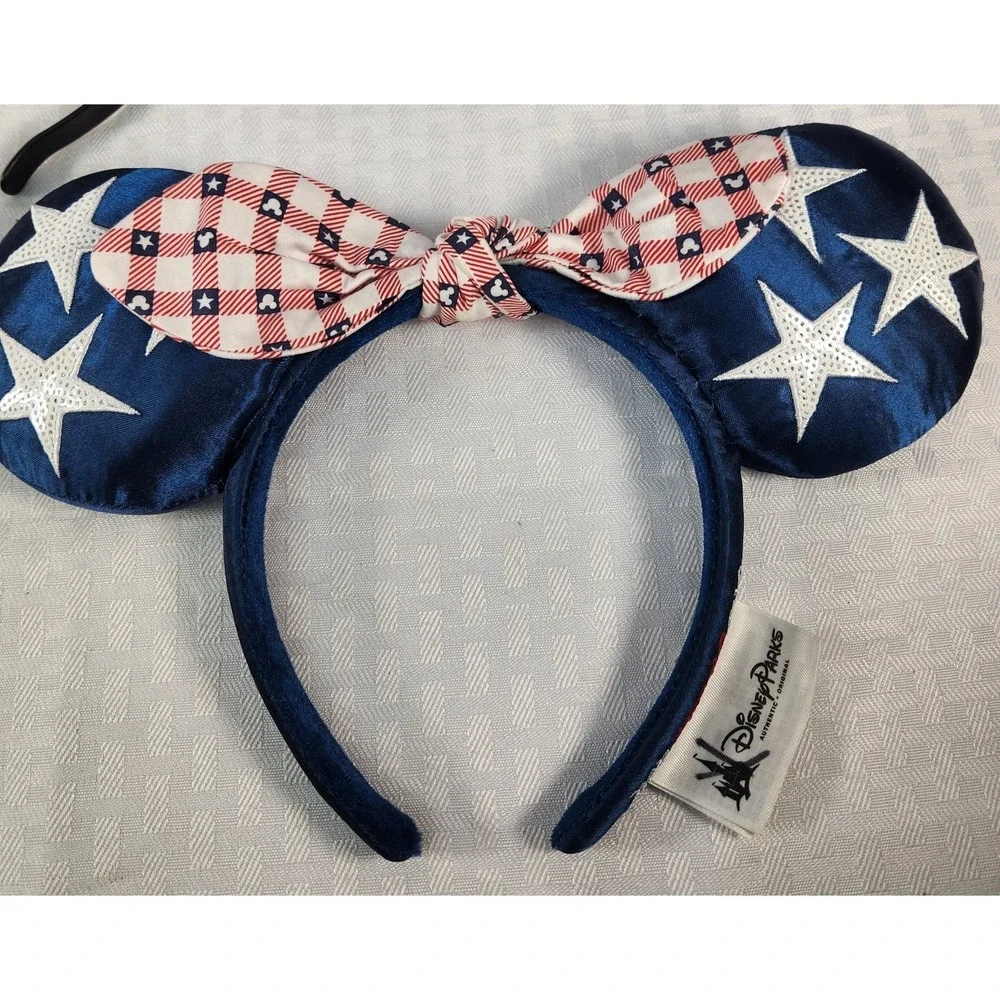 Disney Parks Edition Set Of 3 Mickey Mouse Minnie Ears Lights Up New with Tags